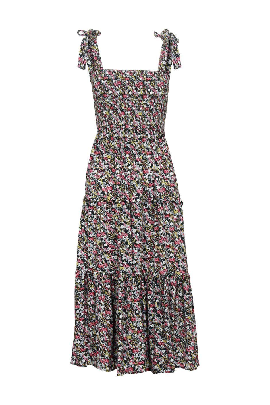[TEST] Erin Shirred Midi Dress