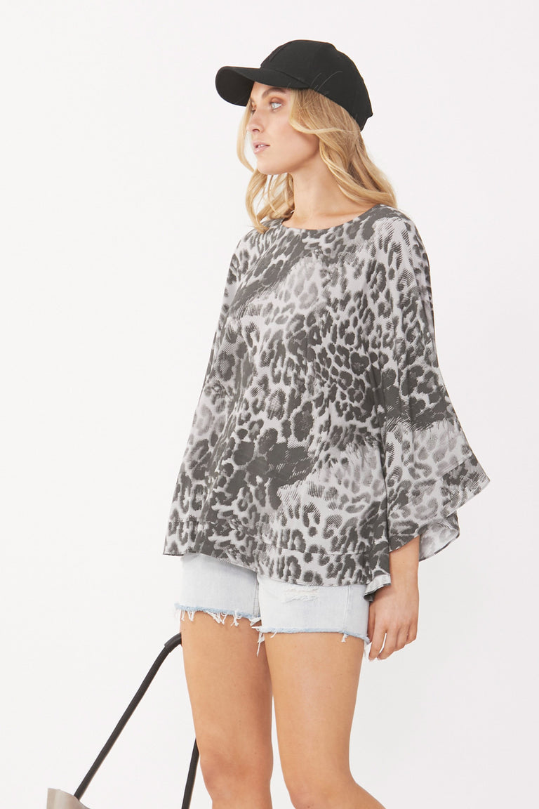 [TEST] Marlie Cape Swing Top