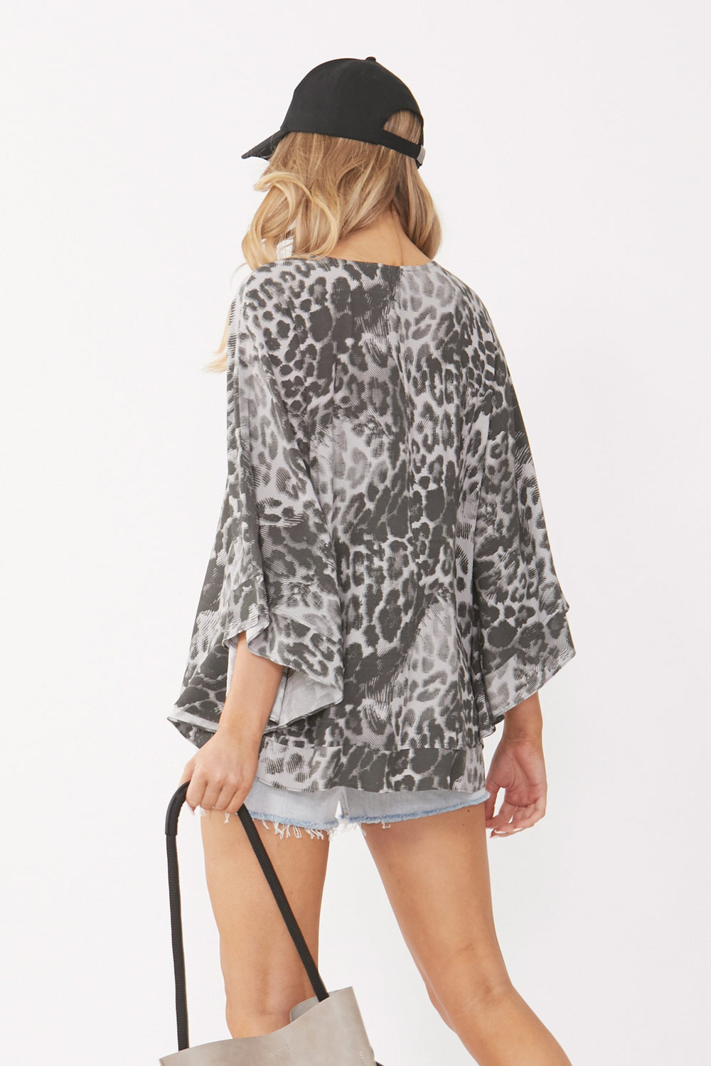 [TEST] Marlie Cape Swing Top