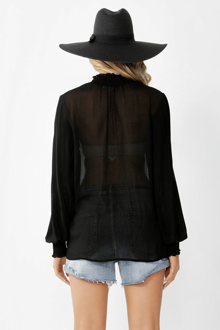 [TEST] Sawyer Pleated Sleeve Blouse