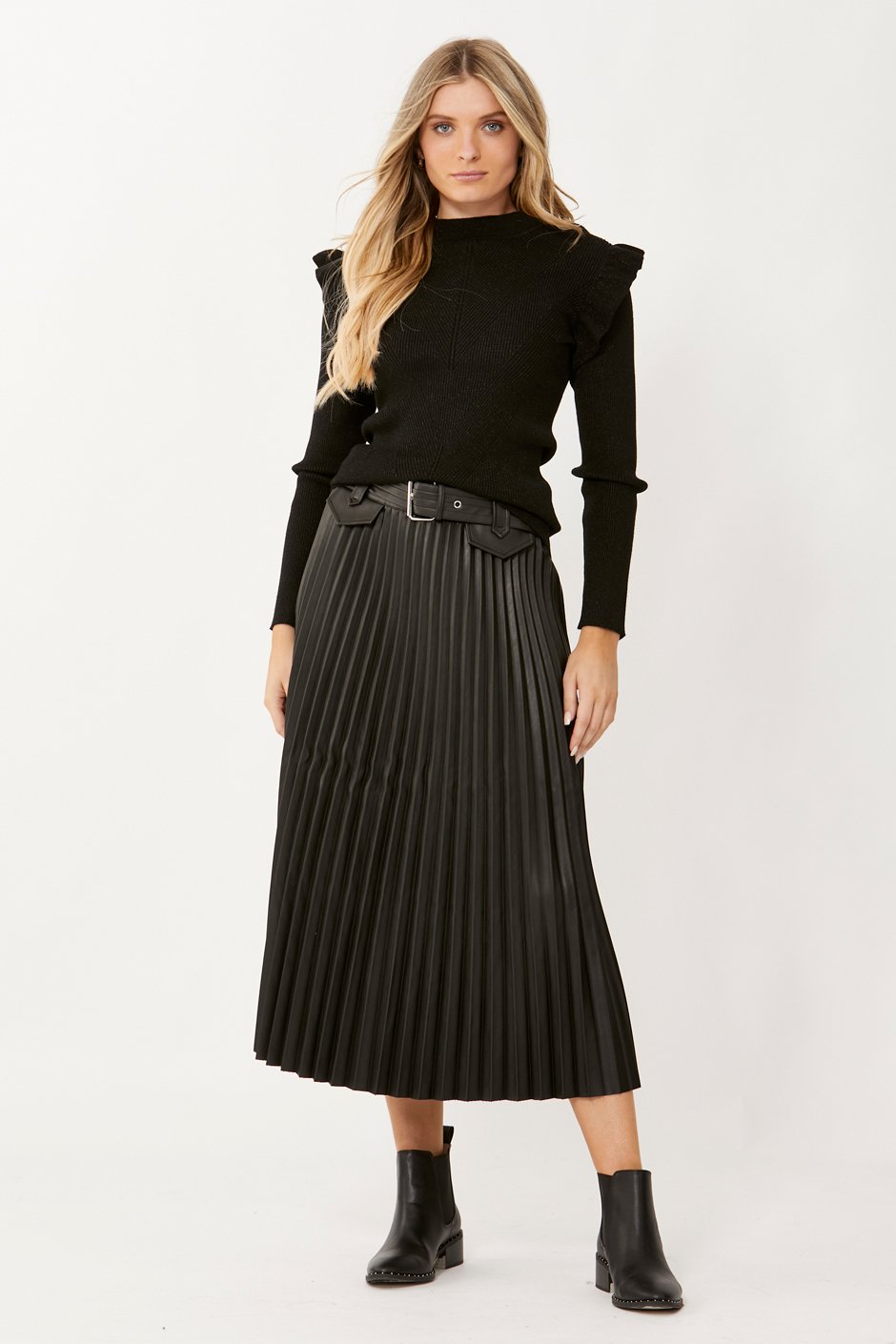 [TEST] Monique Ruffle Knit