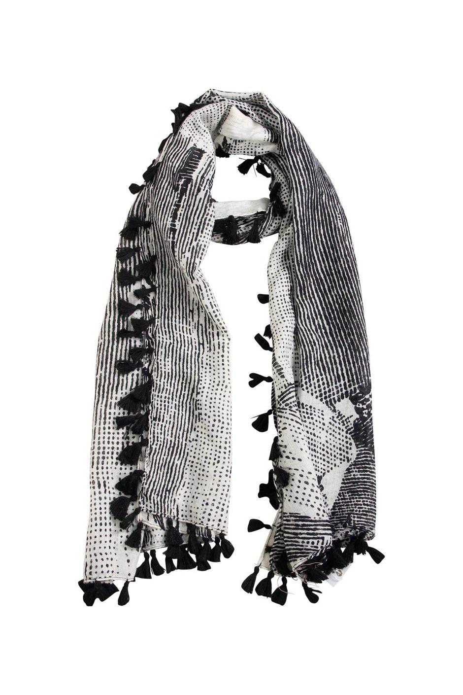 [TEST] Tori Tassel Textured Scarf