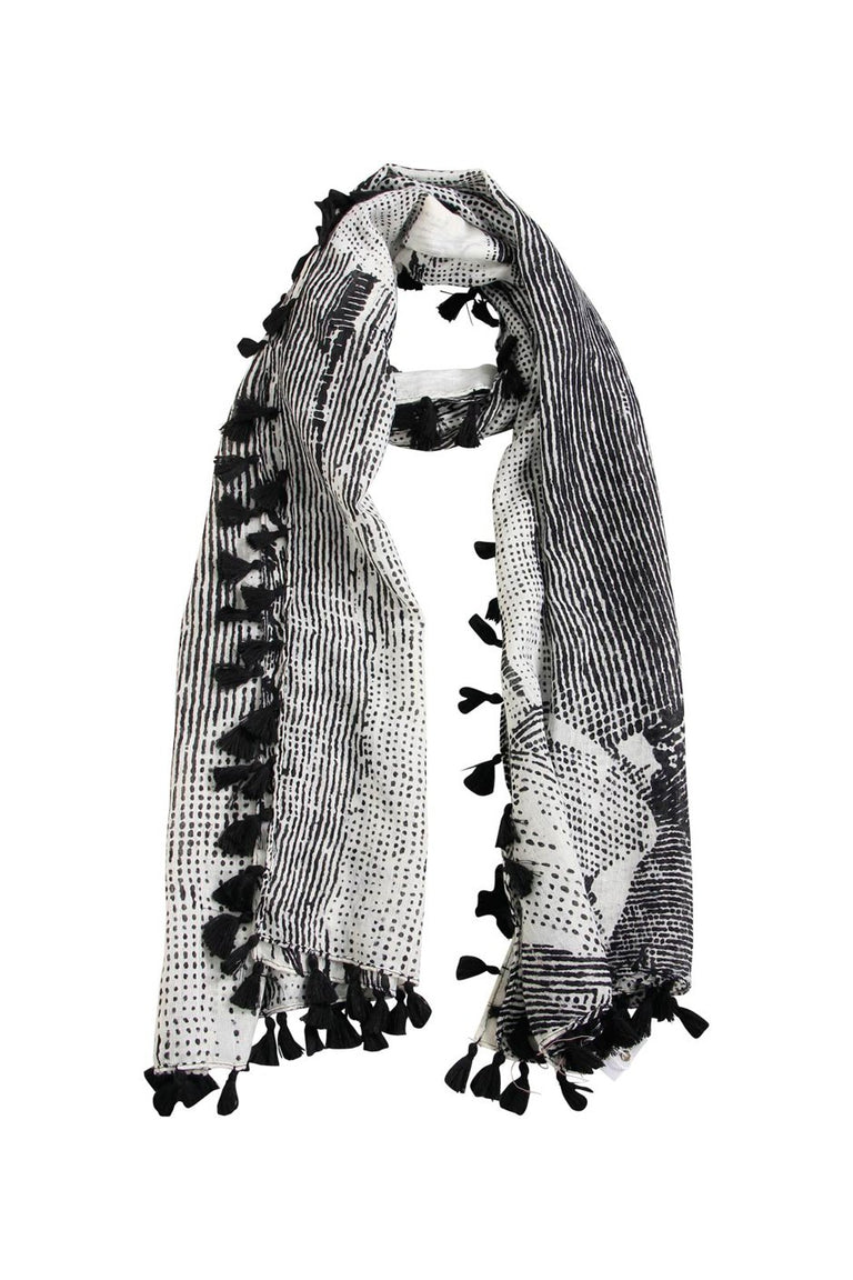 [TEST] Tori Tassel Textured Scarf