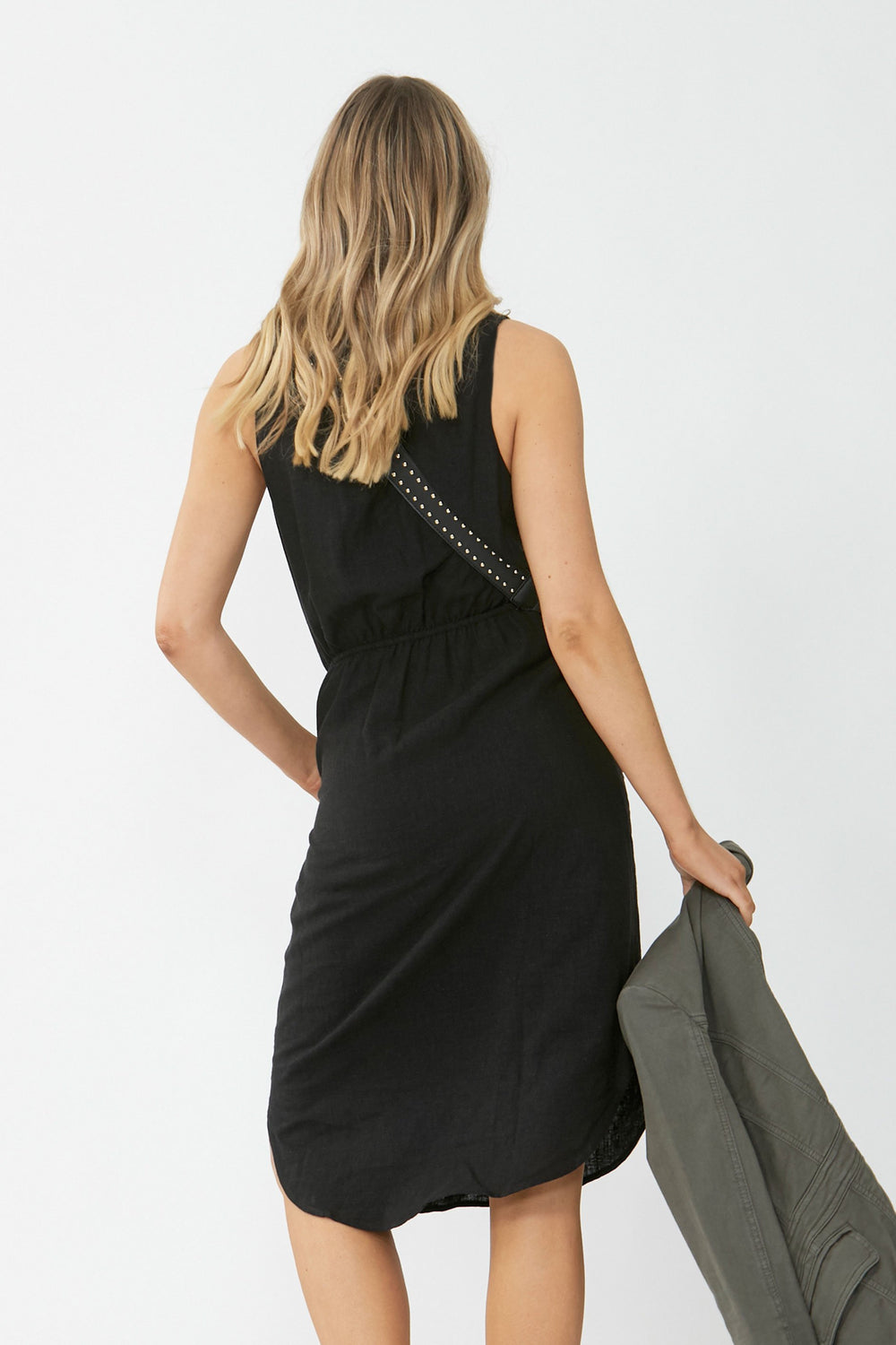 [TEST] Mexico Linen Drawstring Dress