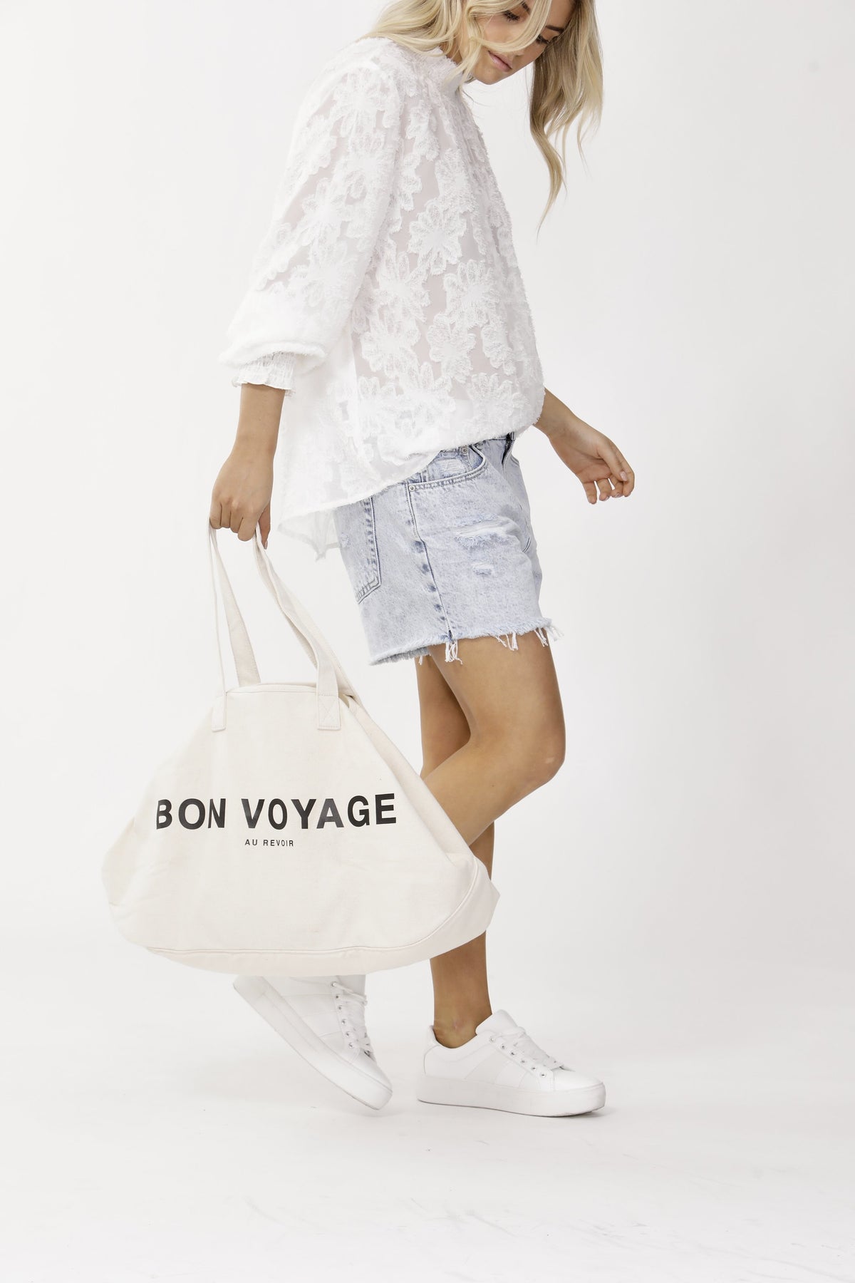 [TEST] Bon Voyage Canvas Tote Bag