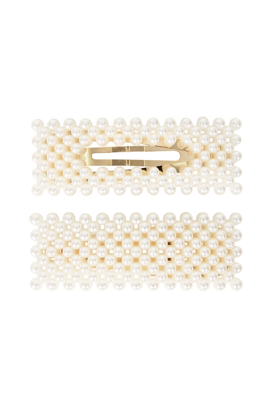 [TEST] Pearl Square Snap Clip 2 Pack