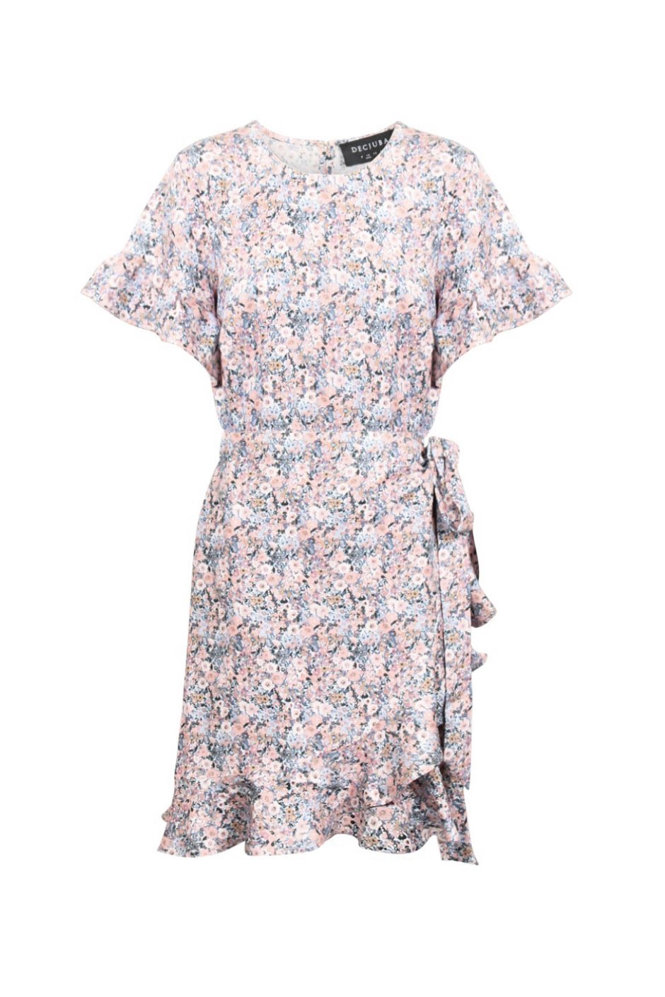 [TEST] Maya Short Sleeve Ruffle Dress