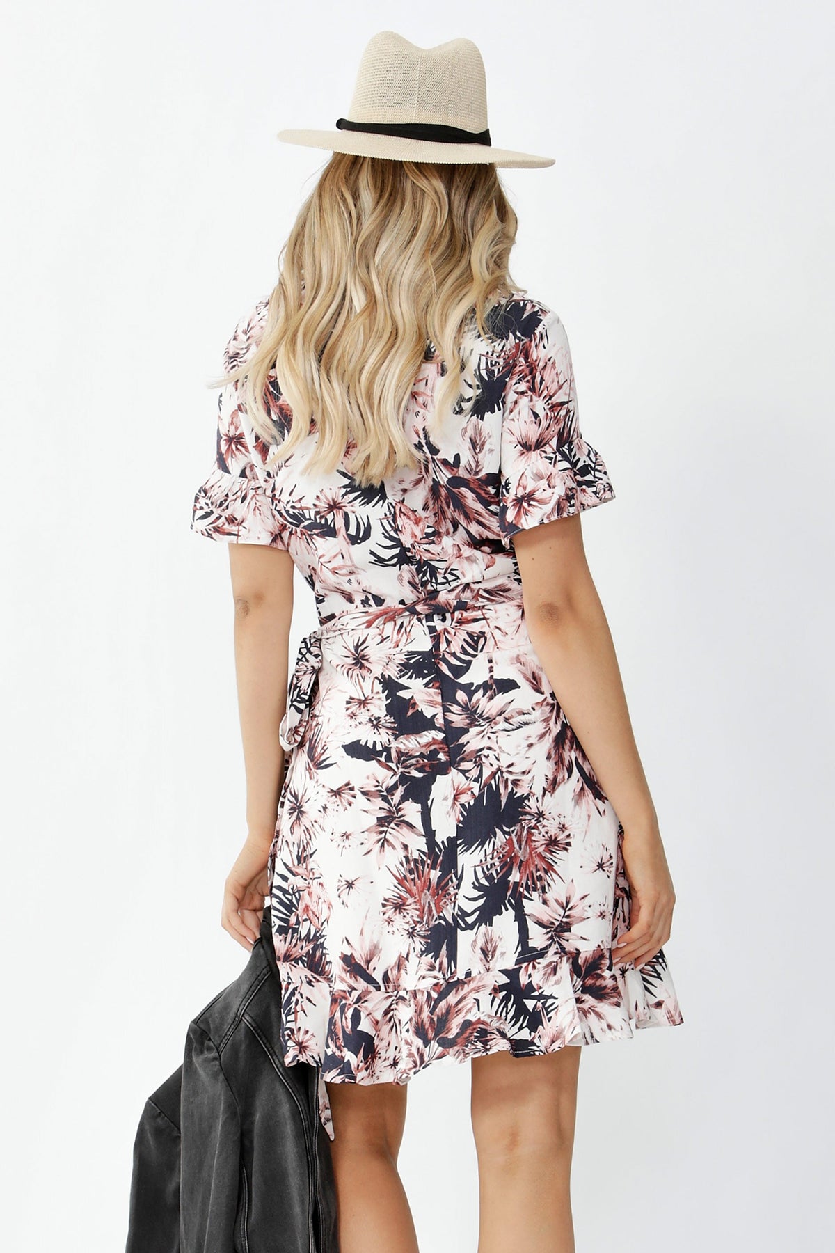 [TEST] Maya Short Sleeve Ruffle Dress