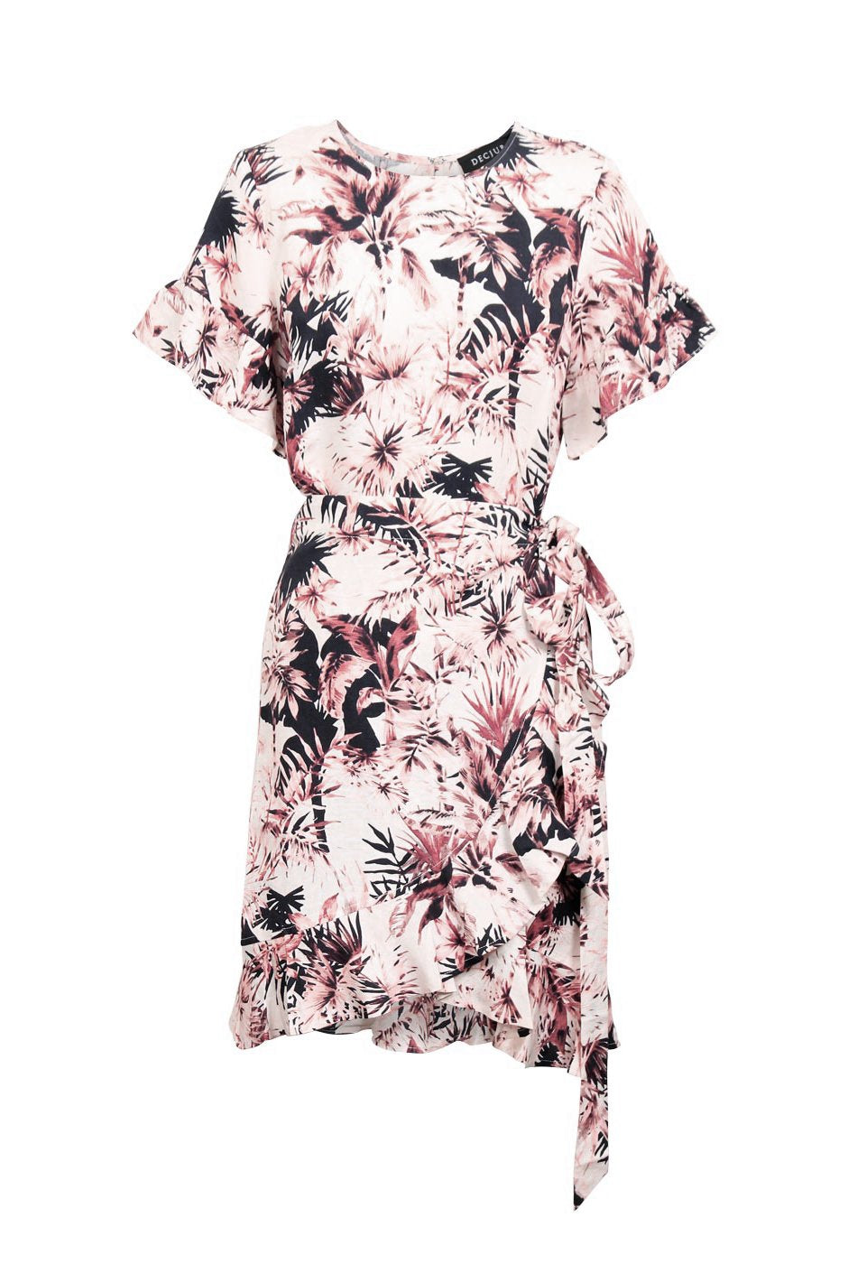 [TEST] Maya Short Sleeve Ruffle Dress