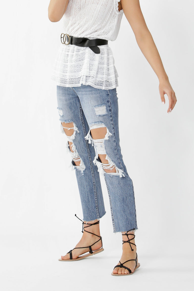 [TEST] Whitney Distressed Jean