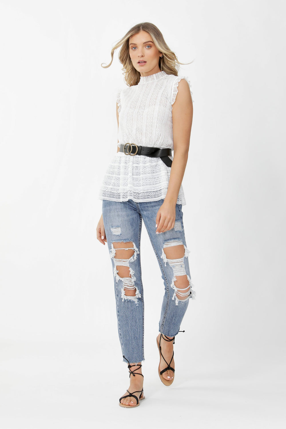 [TEST] Whitney Distressed Jean