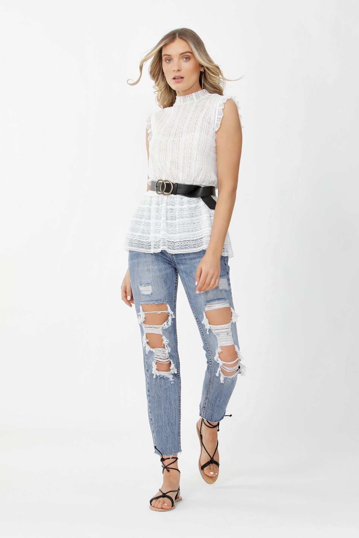 [TEST] Whitney Distressed Jean