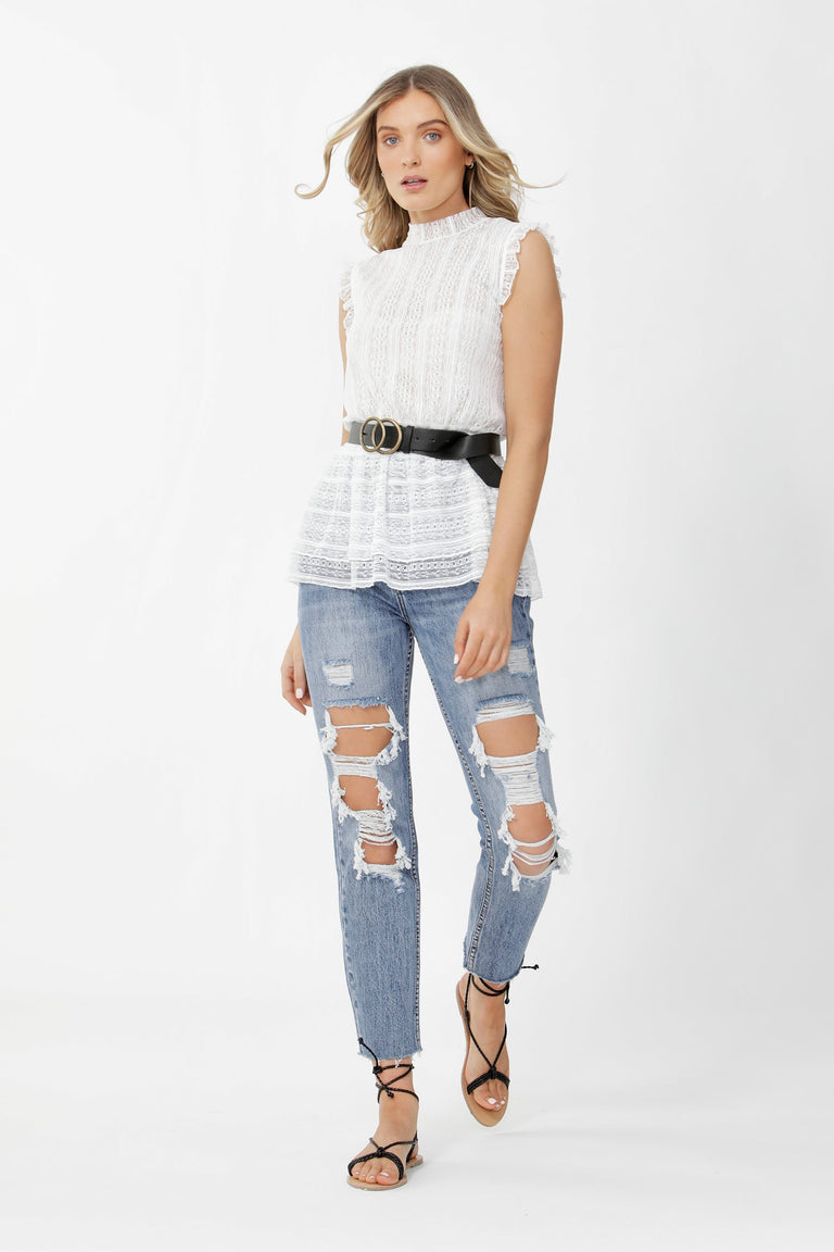 [TEST] Whitney Distressed Jean