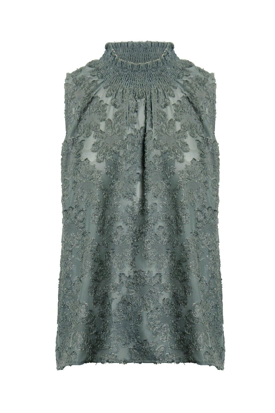 [TEST] Bella Sleeveless Burnout Top