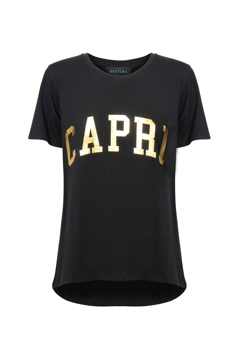 [TEST] Capri Foil Print Tee