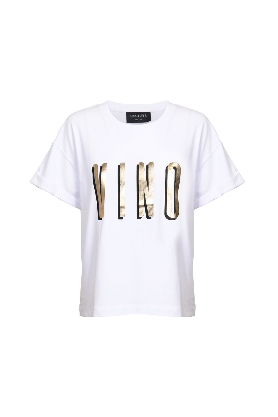 [TEST] Vino Foil Print Tee