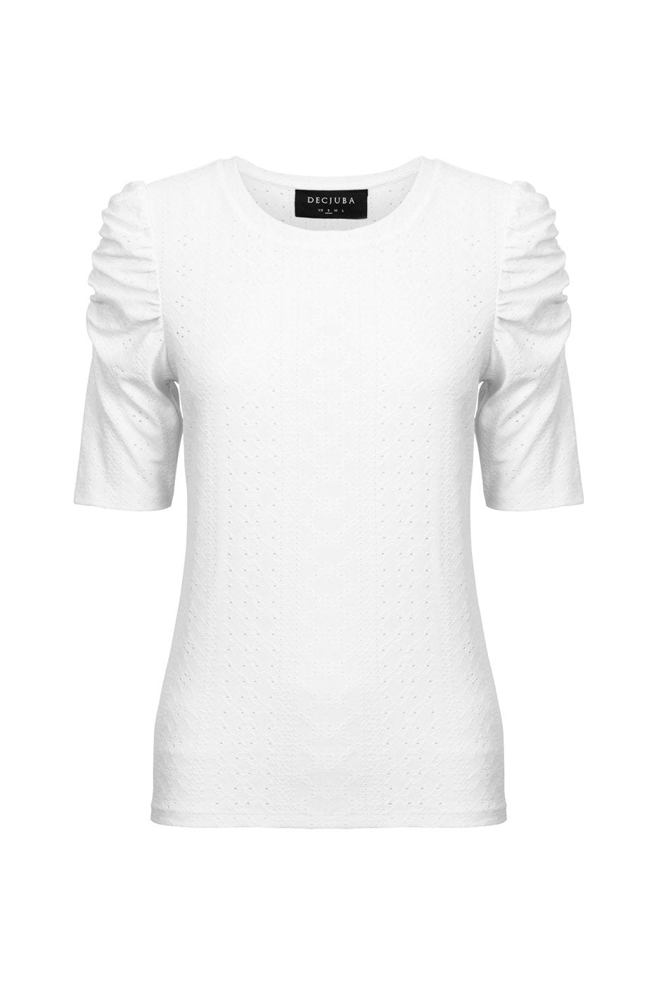 [TEST] Bella Ruched Sleeve Tee