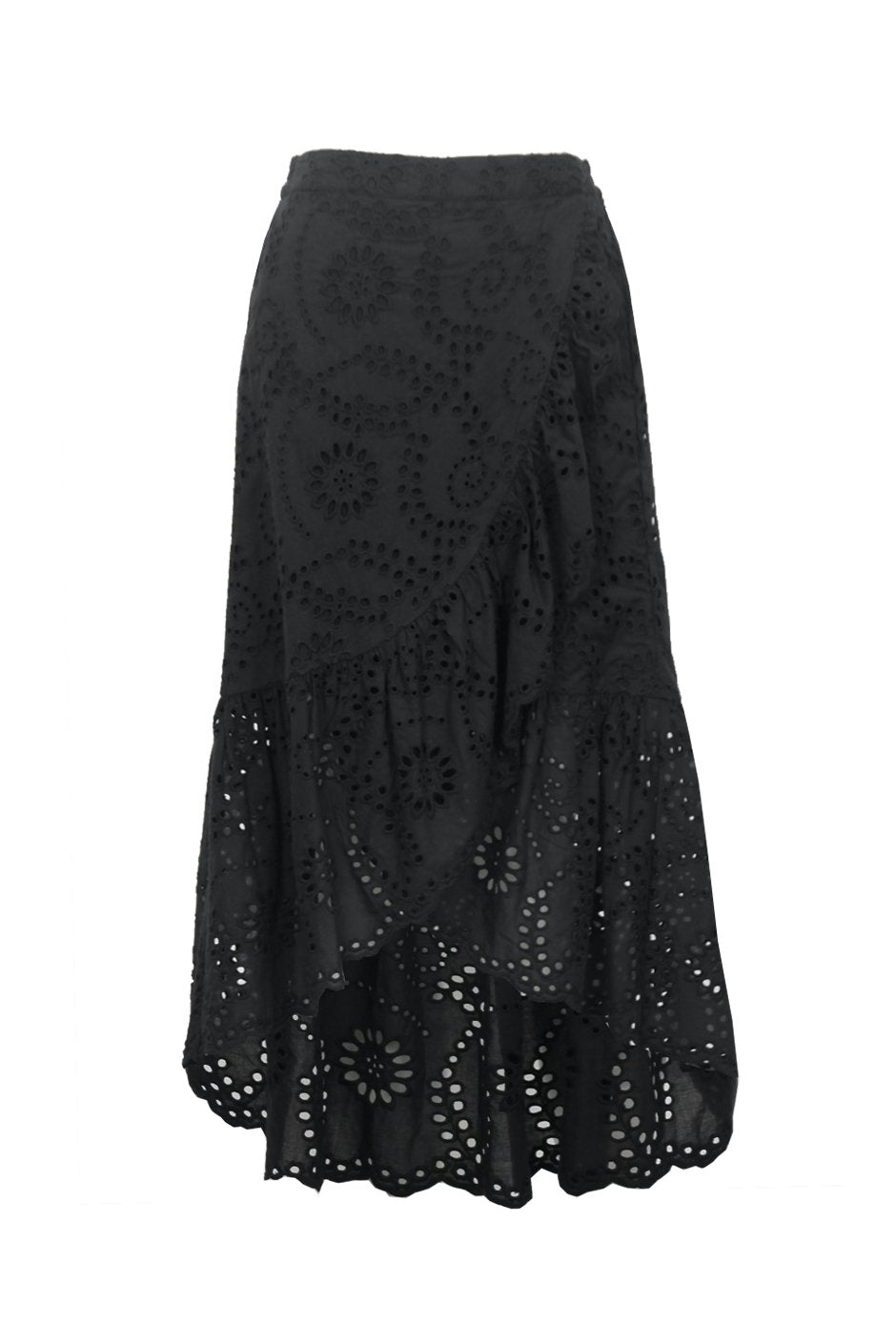 [TEST] Broderie Lace Midi Skirt