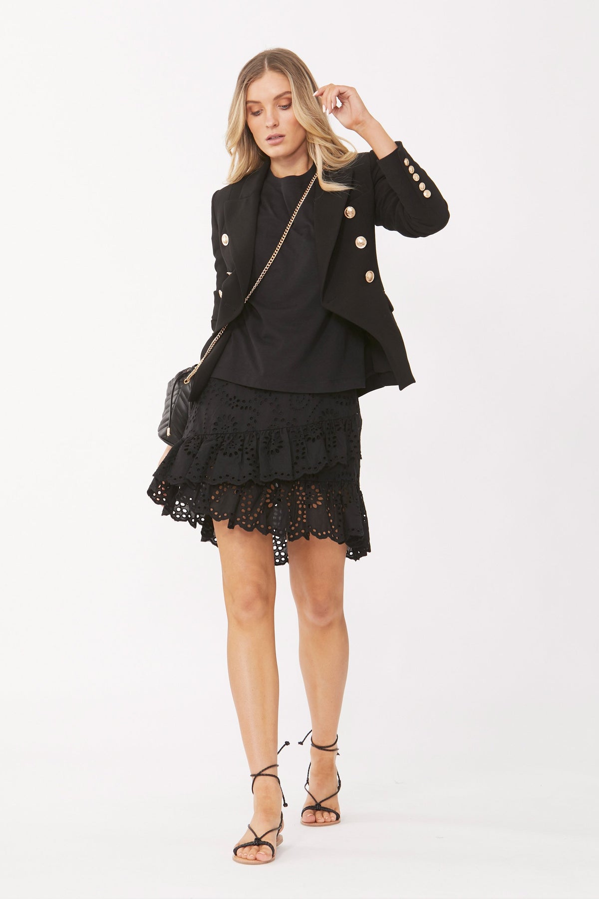 [TEST] Rosa Crossover Broderie Skirt