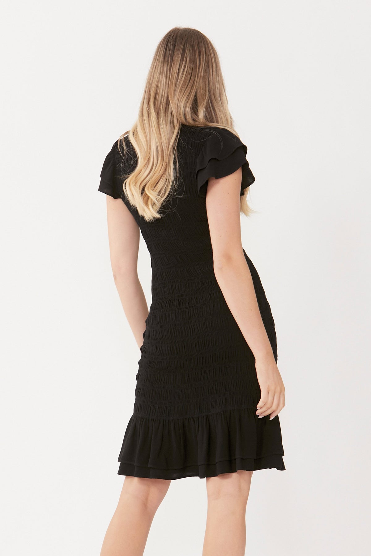 [TEST] Lou Shirred Mini Dress