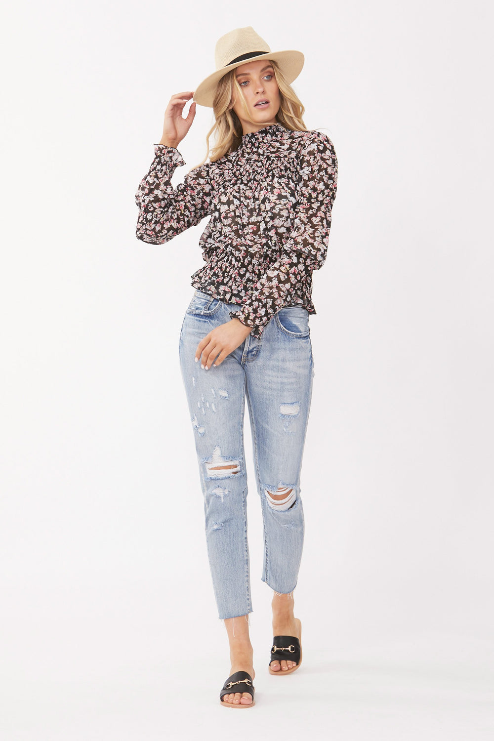 [TEST] Natalia High Neck Top