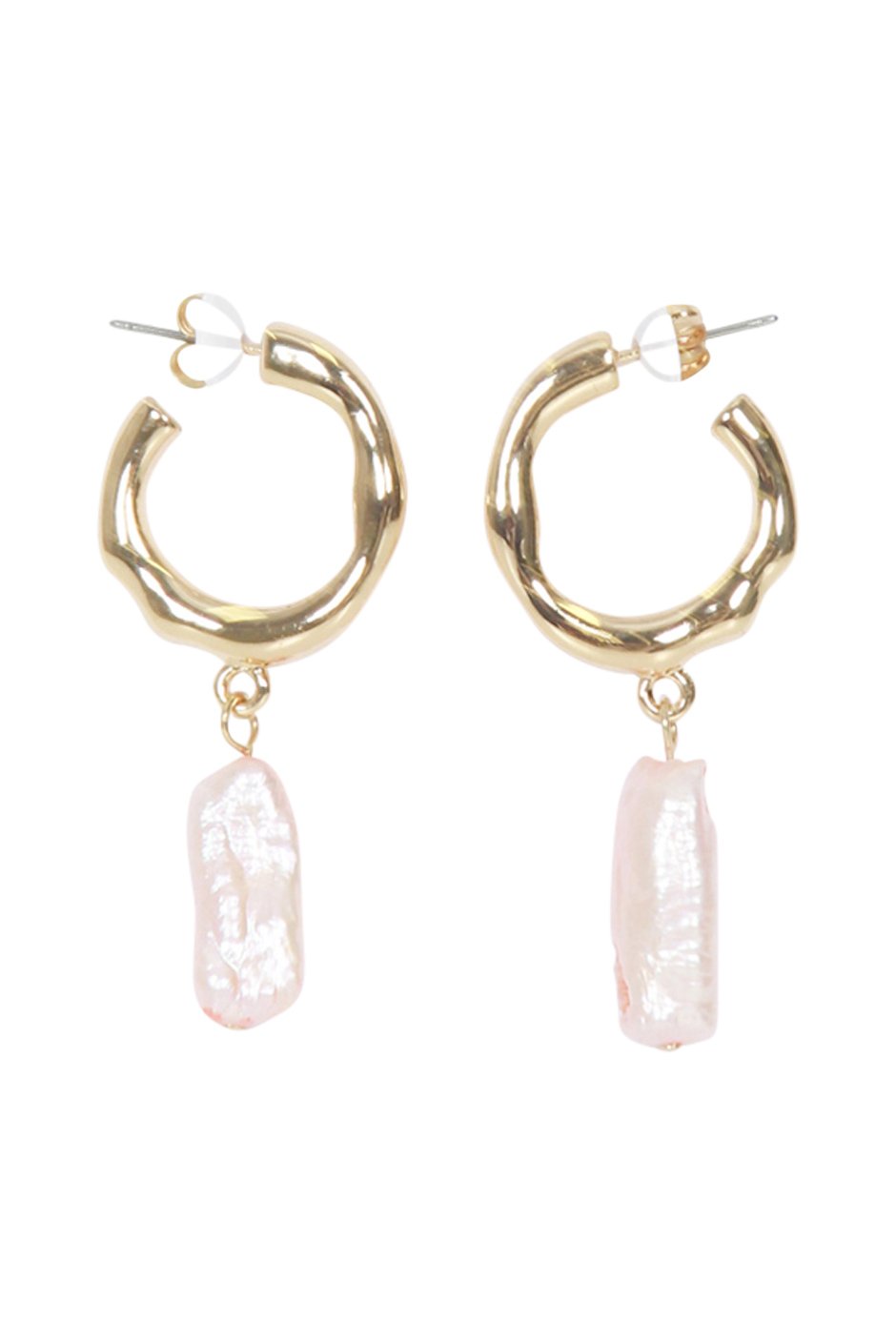 [TEST] Judy Fresh Water Pearl Hoops