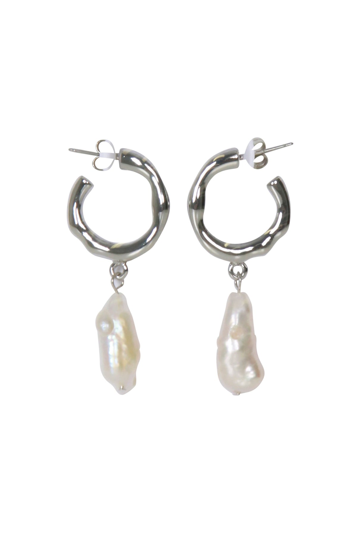 [TEST] Judy Fresh Water Pearl Hoops