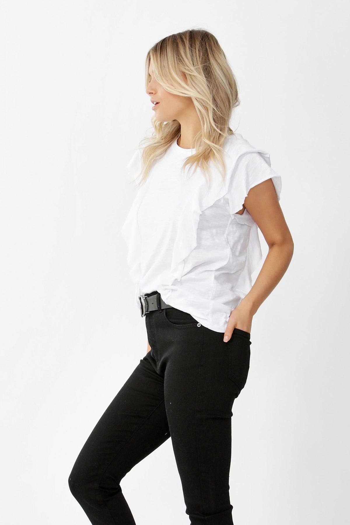 [TEST] Geri Ruffle Tee