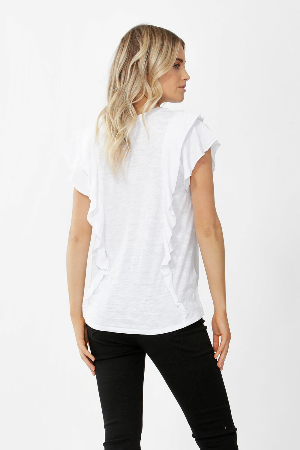 [TEST] Geri Ruffle Tee