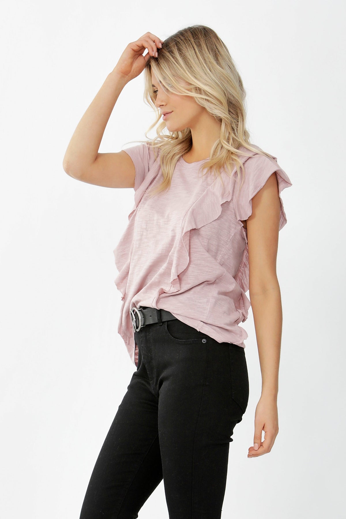 [TEST] Geri Ruffle Tee