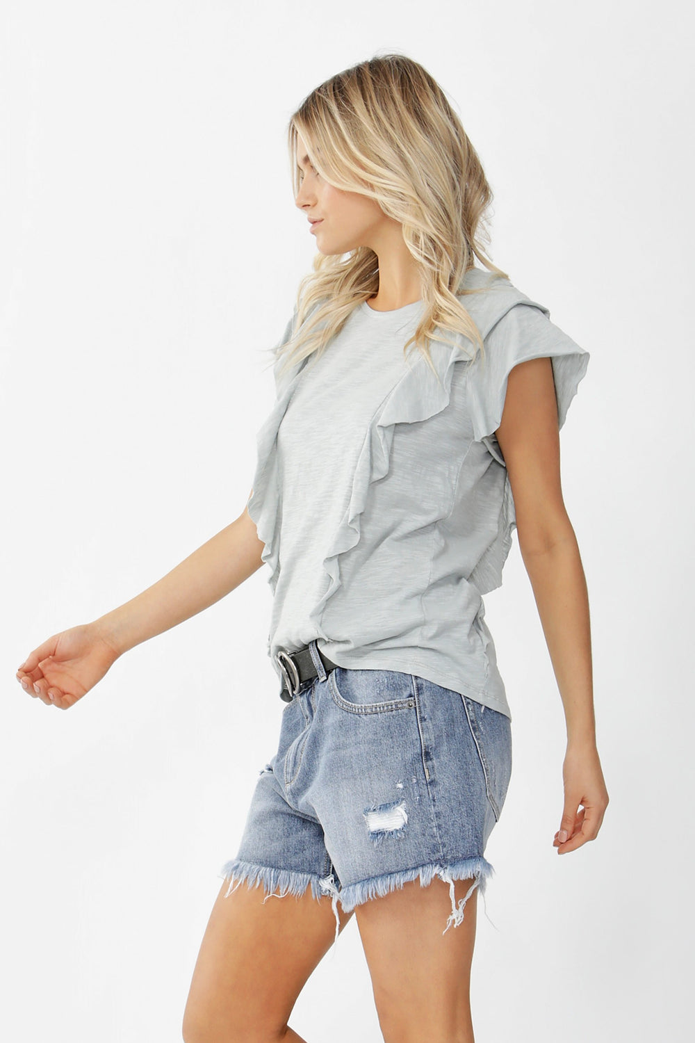 [TEST] Geri Ruffle Tee