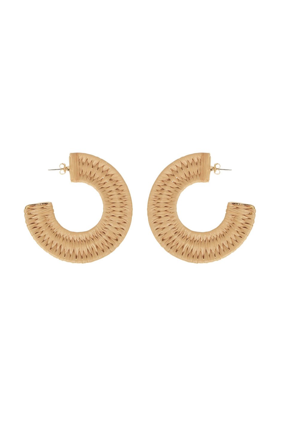 [TEST] Olympia Woven Hoop Earrings