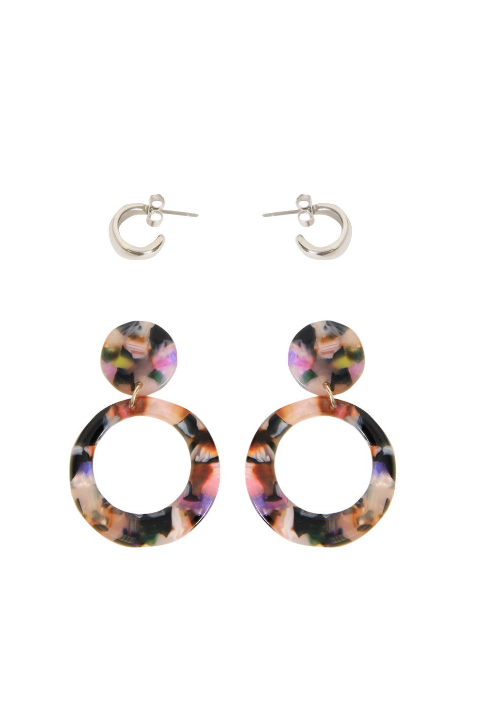 [TEST] Odette Resin Earrings 2 Pack