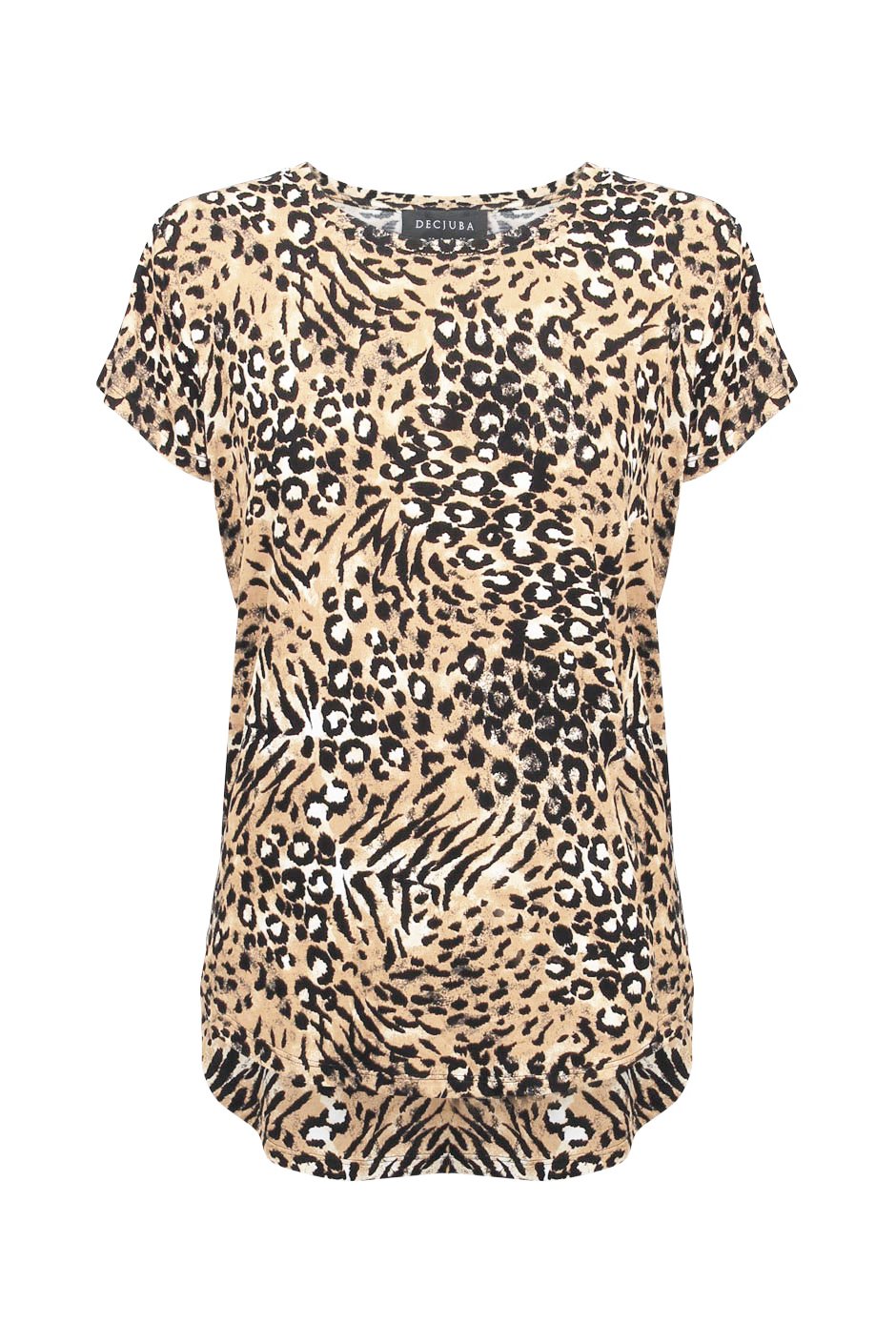 [TEST] Animal Print Short Sleeve Tee