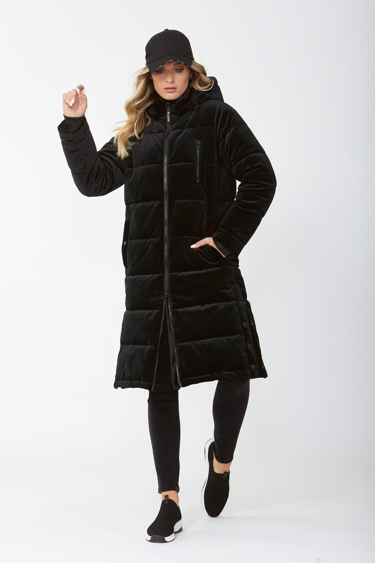 [TEST] D-Luxe Longline Velour Puffer