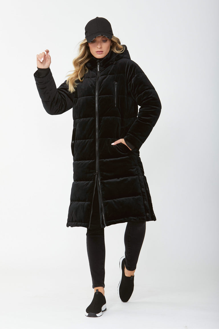 [TEST] D-Luxe Longline Velour Puffer