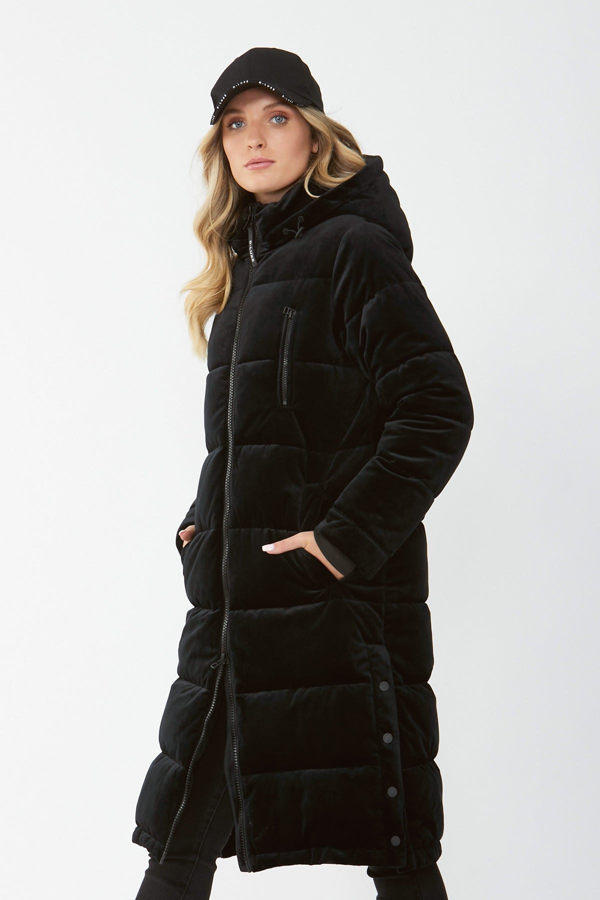 [TEST] D-Luxe Longline Velour Puffer