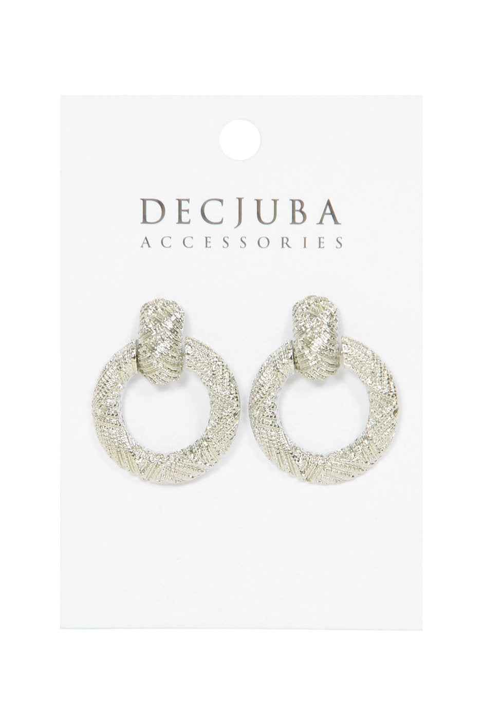 [TEST] Bo Textured Loop Stud Earrings