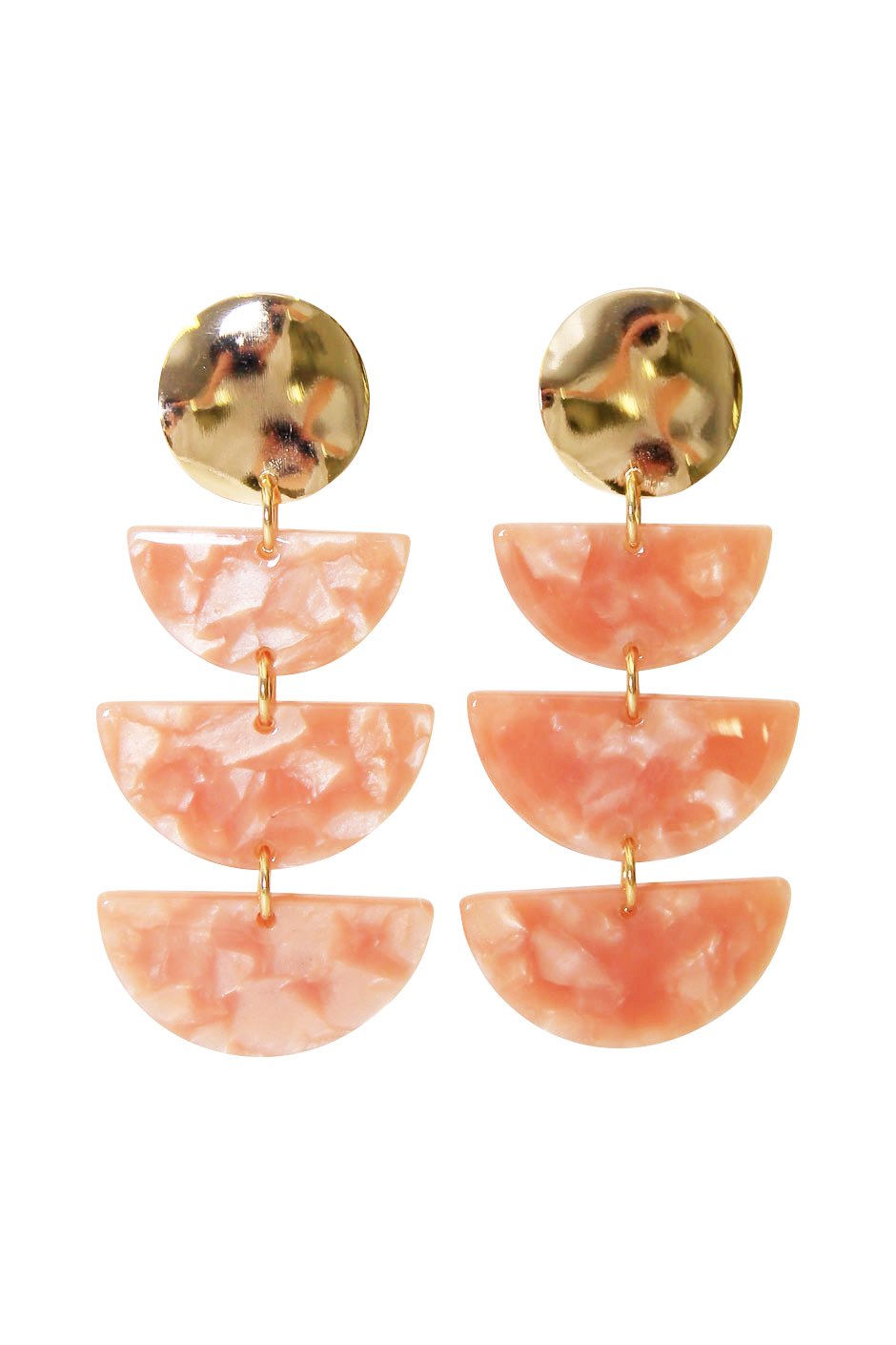 [TEST] Nat Resin Arch Drop Earrings