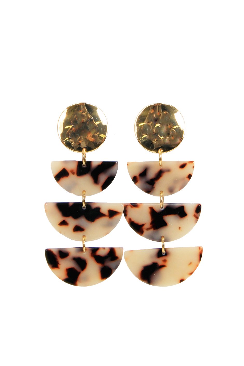 [TEST] Nat Resin Arch Drop Earrings