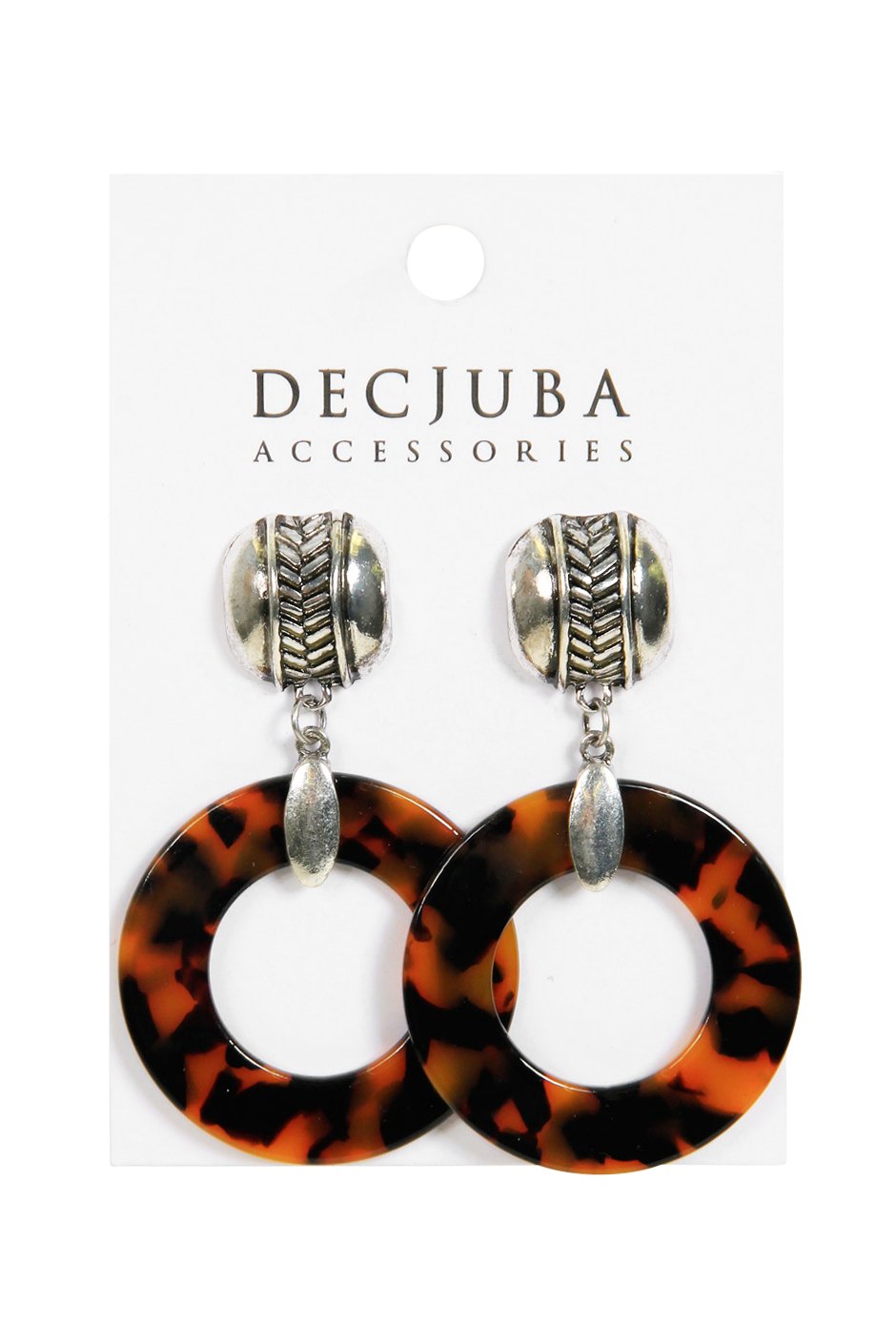 [TEST] Dana Circle Resin Drop Earring