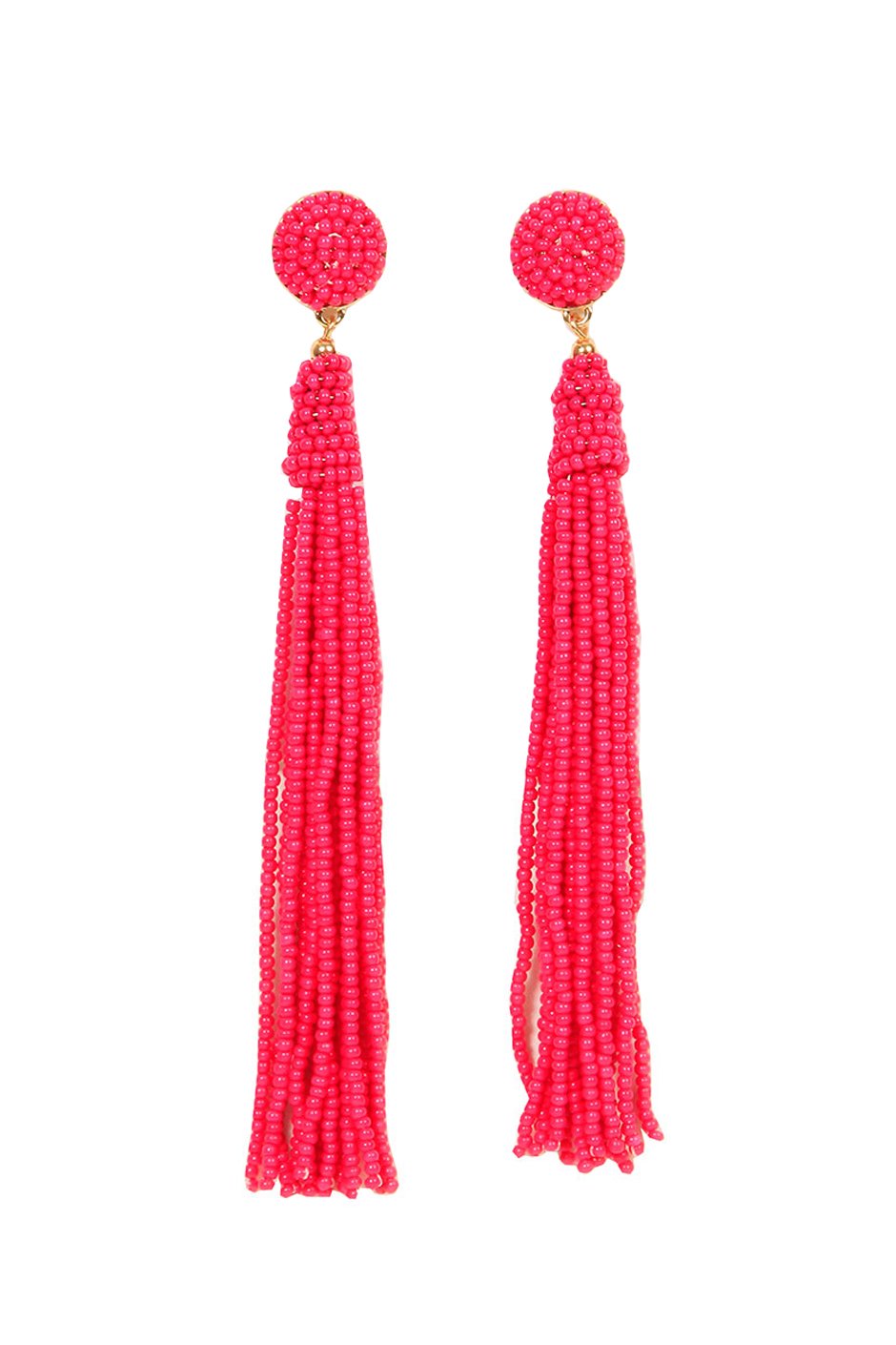 [TEST] Nancy Seed Bead Tassel Earring