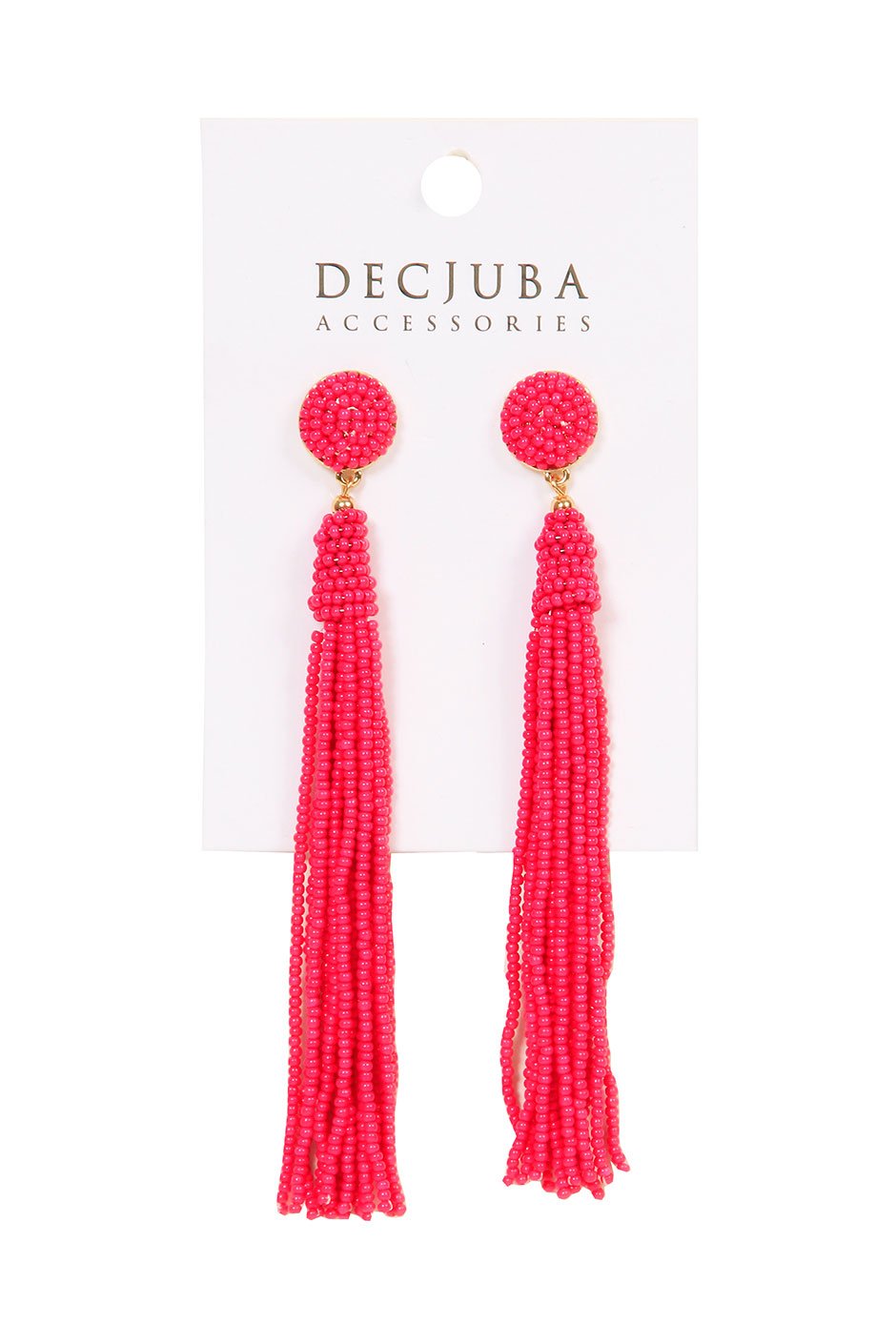 [TEST] Nancy Seed Bead Tassel Earring