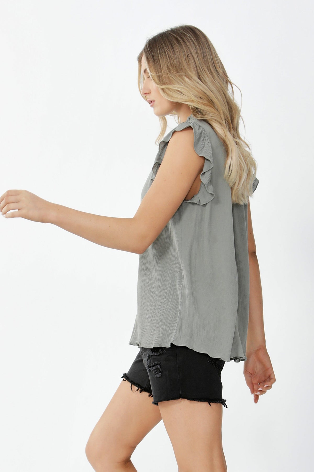 [TEST] Courtney Ruffle Blouse