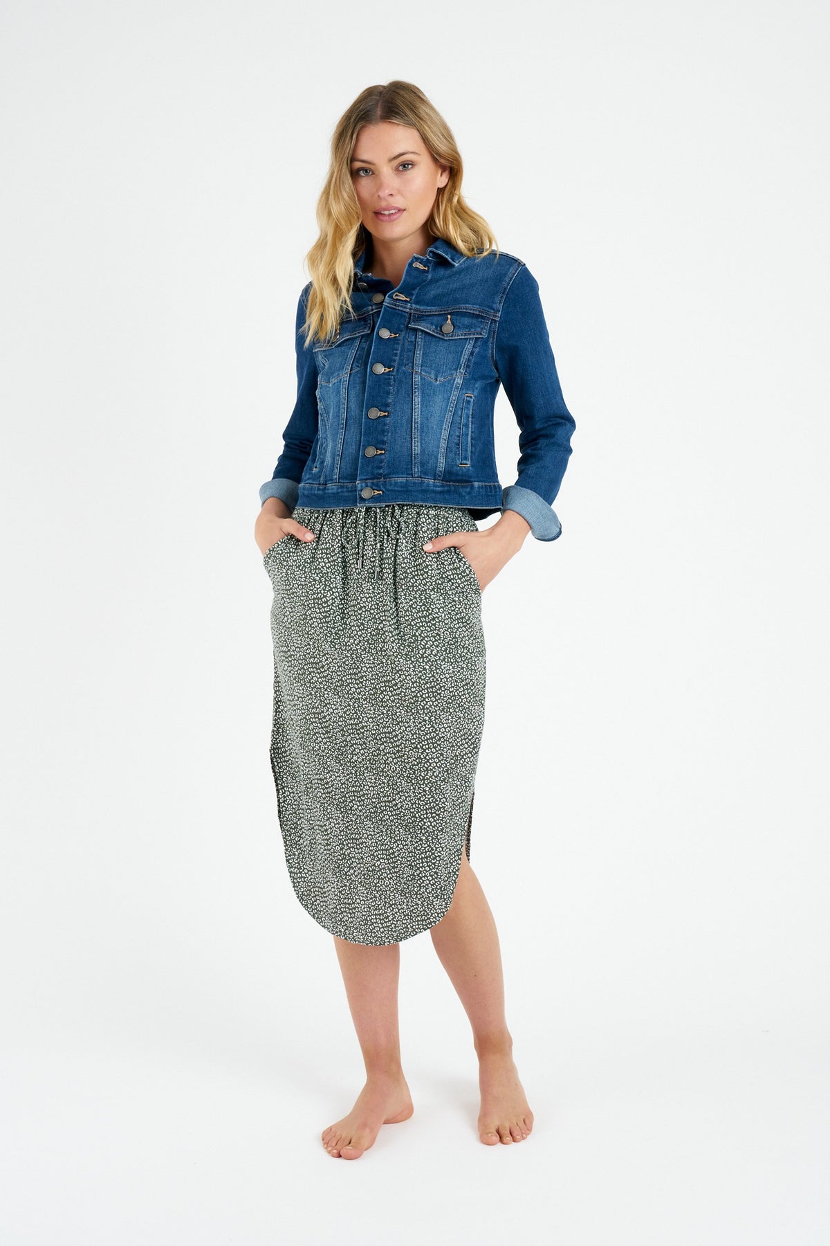 [TEST] Taleana Drawstring Midi Skirt