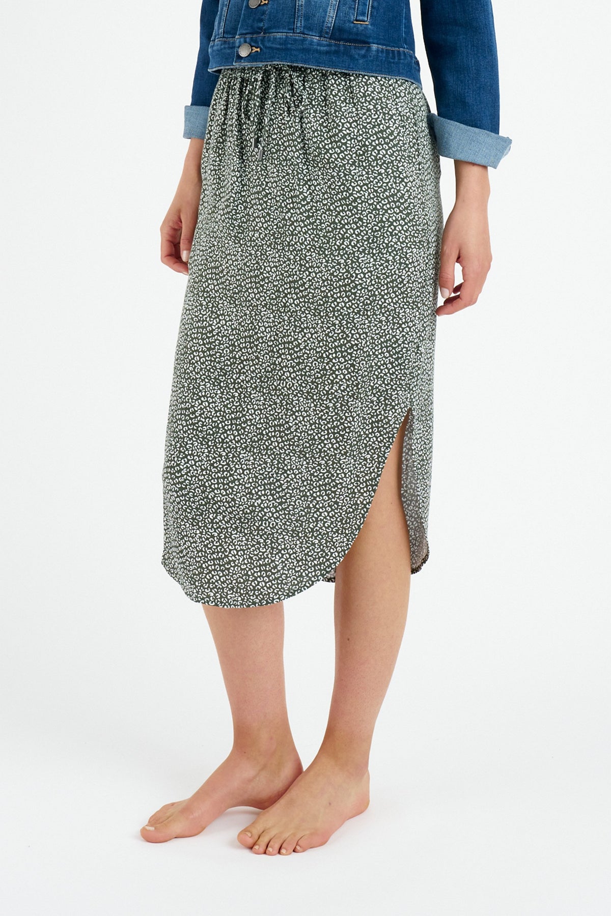 [TEST] Taleana Drawstring Midi Skirt