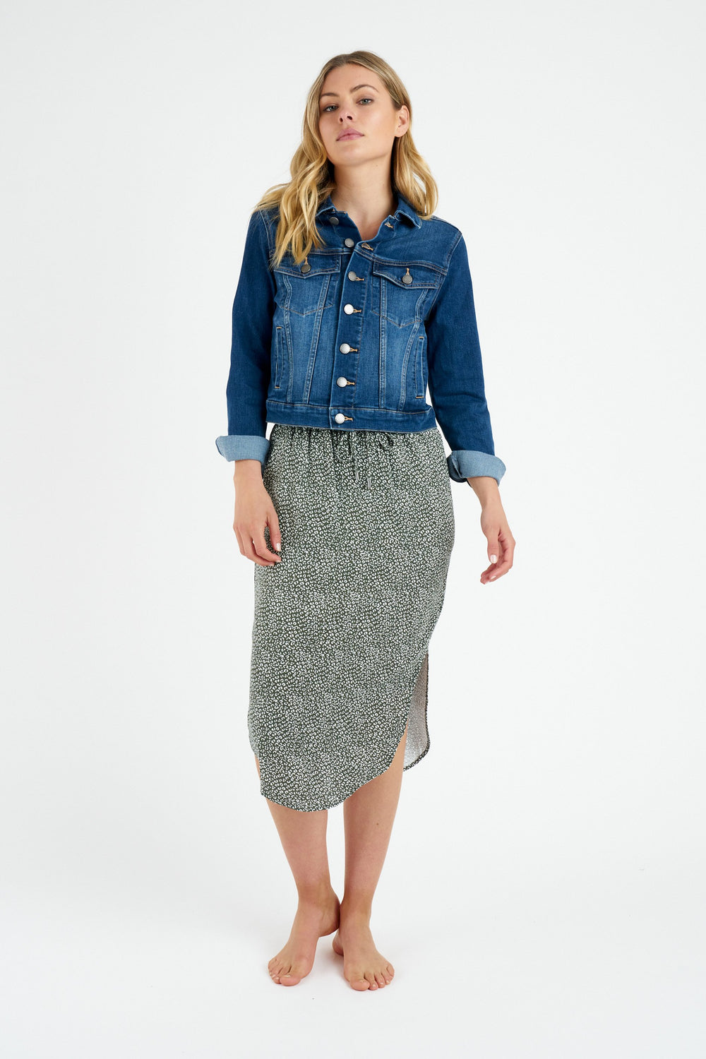 [TEST] Taleana Drawstring Midi Skirt