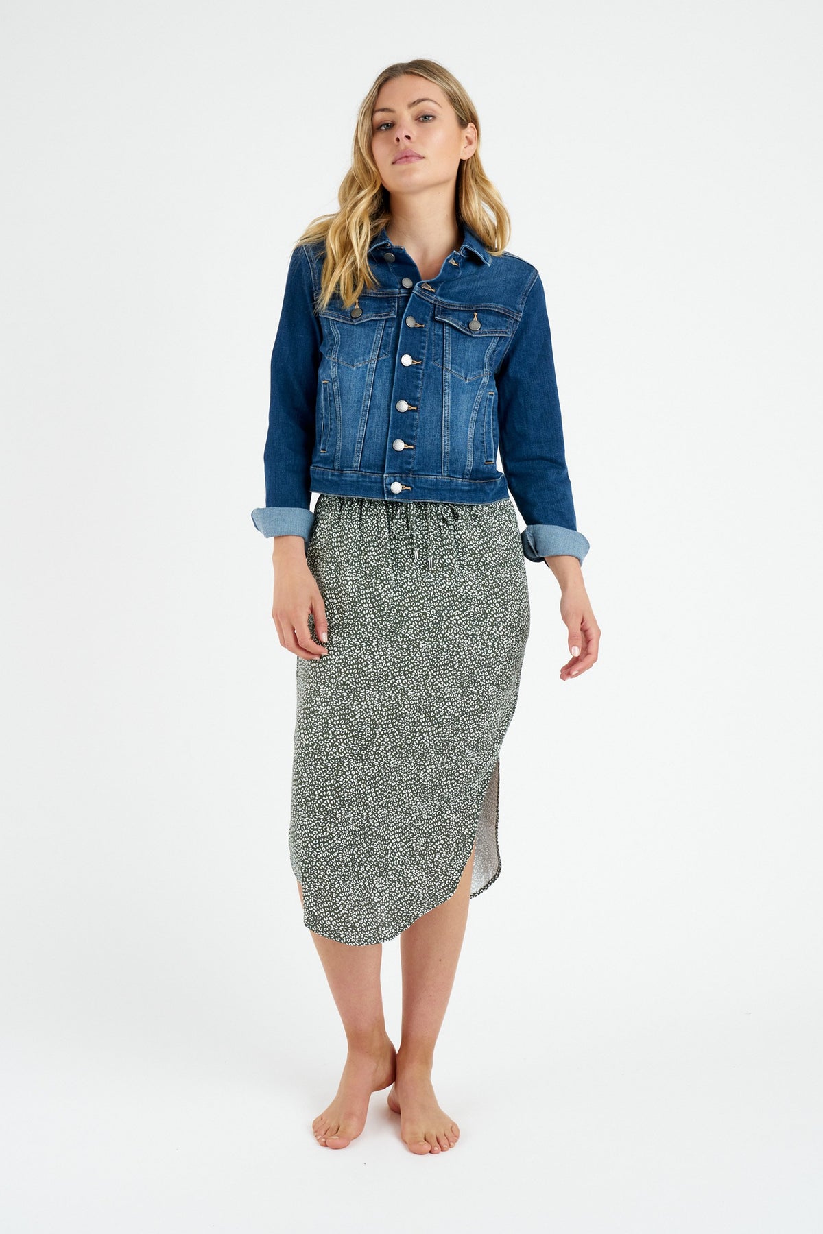 [TEST] Taleana Drawstring Midi Skirt