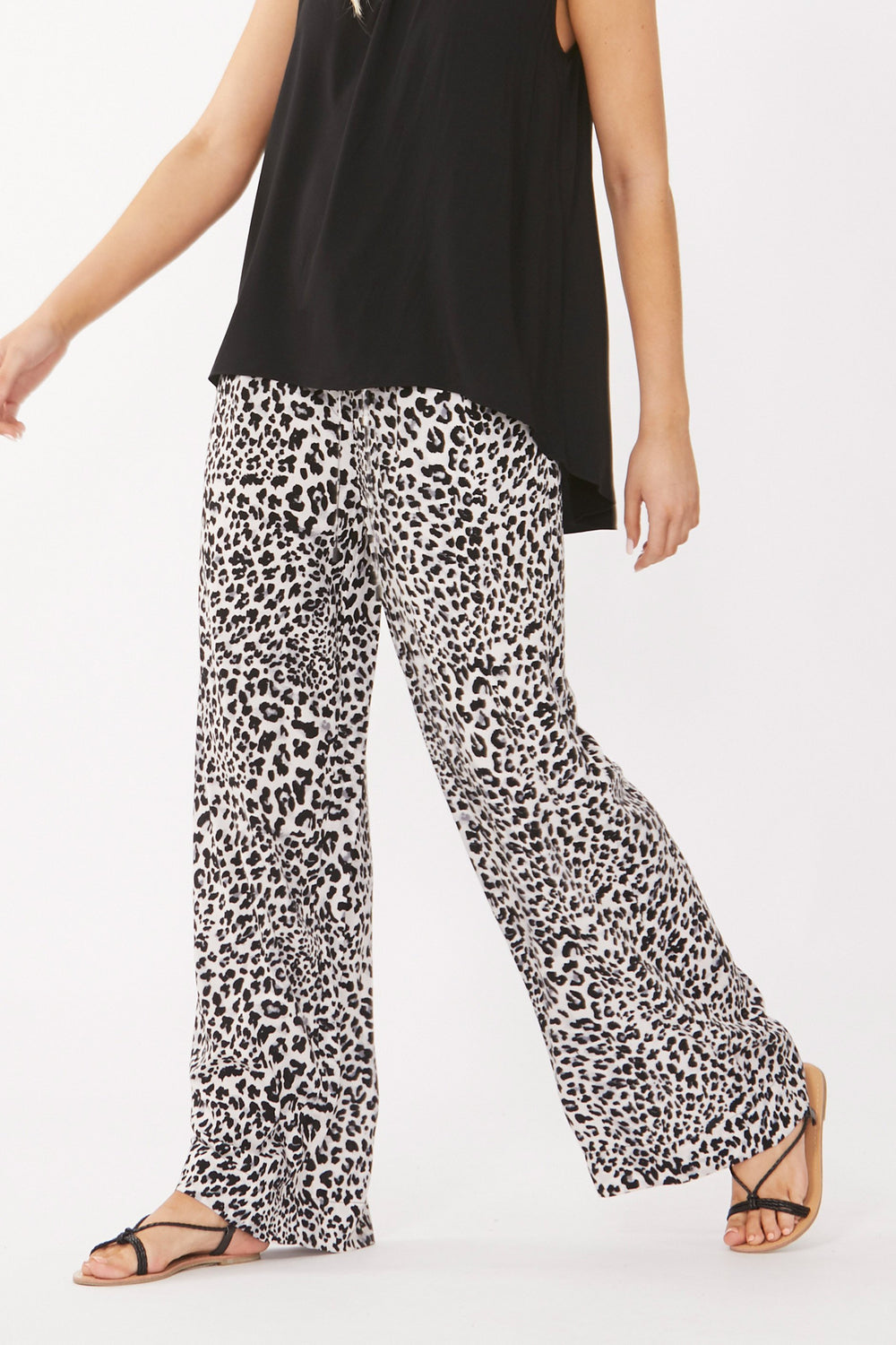 [TEST] Charlotte Wideleg Print Pant