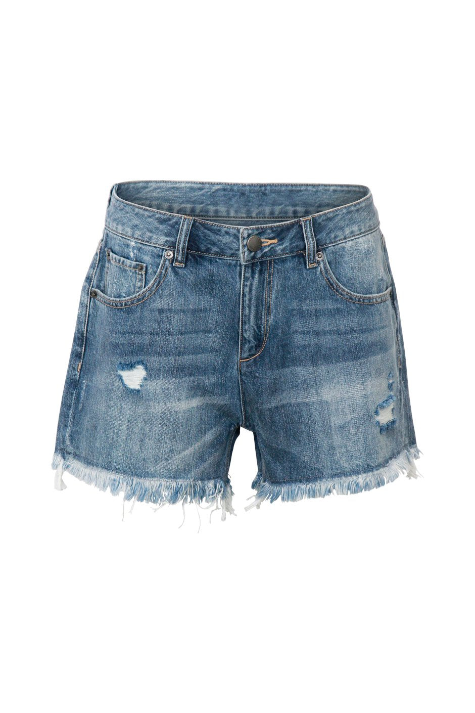 [TEST] Mandy Distressed Denim Short